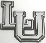 Lamar University Cardinals Chrome Auto Emblem
