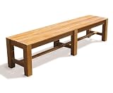 Jati JATI GRADE A TEAK BACKLESS BENCH 2M