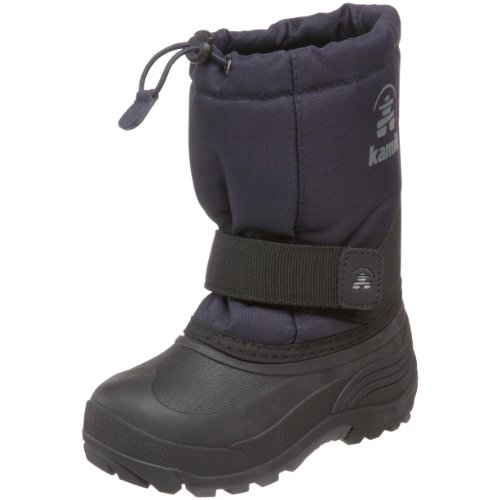 Kamik Rocket Wide Cold Weather Boot (Toddler/Little Kid/Big Kid),Navy,12 W US Little Kid