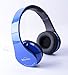 New Royalblue color Beyution513 Hi-Fi Over-ear Stereo Bluetooth Headphones--Built in Mic-phone talk with phone or listen music clearly, built Noise cancellation technology, with Retail package!