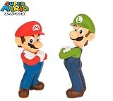 Super Mario DX Vinyl Figure #6 Mario & Luiji (Set of 2)