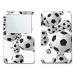 Lots of Soccer Balls Design Skin Decal Sticker for Apple iPod video 30GB/ 60GB/ 80GB Player