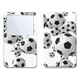 Lots of Soccer Balls Design Protective Decal Skin Sticker for Apple iPod video 30GB/ 60GB/ 80GB