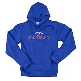 Kansas Jayhawks Women's Hooded Pullover Sweatshirt (X-Large, Royal)