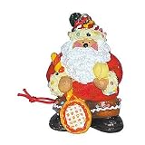 Tennis Santa with Racquet & Ball Christmas Tree Ornament - B0008309B4