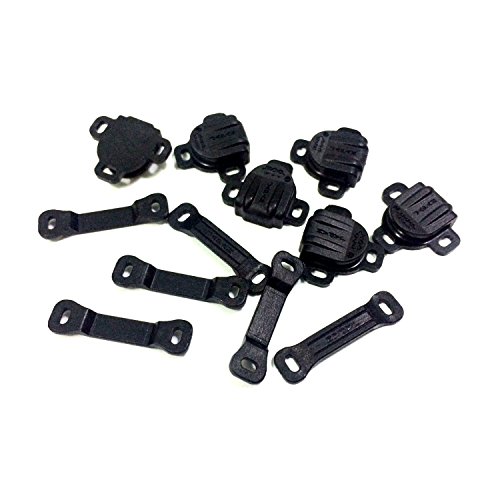 Hook and Eye closure 7/8 Inch 5/Pkg Fiber by 6Patch