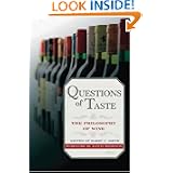 Questions of Taste: The Philosophy of Wine