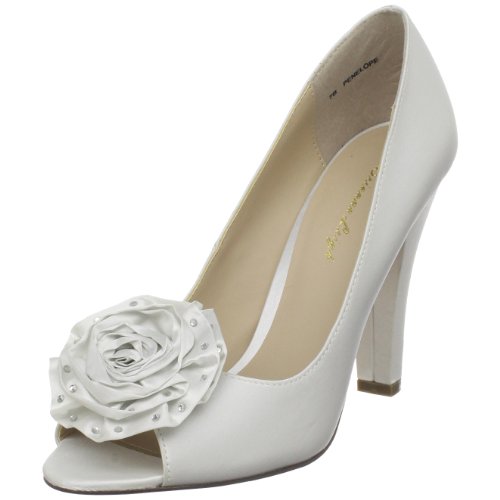 Brianna Leigh Women's Penelope Open-Toe Pump