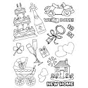 Dufex Engraving Master Sheet with foil - General Occasions