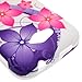 CoverON Pink Purple Hibiscus Flower Hard Slim Case for ZTE Savvy - with Cover Removal Pry Tool
