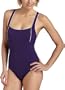 Speedo Women's Speedo Women'S Aquatic Endurance+ Piped Maillot Swimsuit