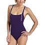 Speedo Women's Speedo Women'S Aquatic Endurance+ Piped Maillot Swimsuit