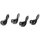 Kate Aspen Set of 4 Antiqued Bird Place Card Holder