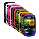 Ten Silicone Cases / Skins / Covers for RIM BlackBerry Curve 3G 9330 / 9300 ....