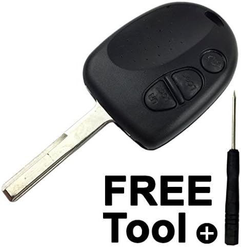iCoolkit®Car Remote Case &amp; Uncut Key for Holden Commodore VS VX VY VZ WH 3 Button Shell