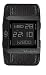 Black Dice BD-004-03 Gents Digital Black Leather Strap Watch