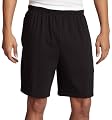 Soffe Men's Classic 100% Cotton Pocket Short, Black, Large