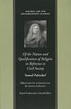 OF THE NATURE AND QUALIFICATION OF RELIGION IN REFERENCE TO CIVIL SOCIETY