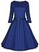 Lindy Bop Women's 'Holly' Vintage Style 3/4 Sleeve Dress