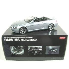 Kyosho - KYOS08704S - V�hicule Miniature - BMW M6 Convertible - Argent - Echelle 1/18
