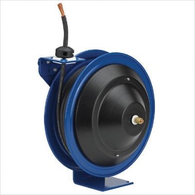 Spring Driven Welding Cable Reels Style: Cable/Wire Size:1 AWG, Amps:300.00 A