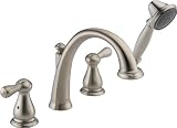 Delta T4775 SS Leland Roman Tub with Handshower Trim Stainless