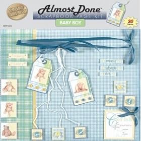 ALMOST DONE BABY BOY KIT by Alvin