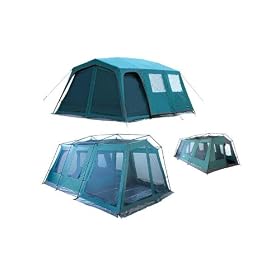 Giga Tent FT053 Giga Tent Spruce Peak 8-12 Sleepers 18x12ft. Family Dome Tent