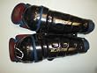 Nike-Bauer Supreme SG 1000 Ice Hockey shin guards - Size 11.0 inch (adult/teen) - good condition except as noted