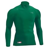 (アンダーアーマー)UNDER ARMOUR UAコールドギアコンプレッションステルスロングスリーブモックT MBB3881 スポーツスペシフィック メンズ ベースボール MBB3881 GRN GR