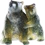 Daum Glass Bear & Bear Cub