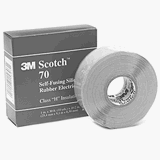 Scotch® 70, Self-Infusing Silicone Rubber Tape, Sky Blue Grey, 1 x 30'