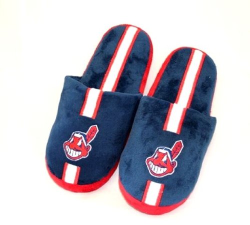 Cleveland Indians Mens Slippers House Shoes
