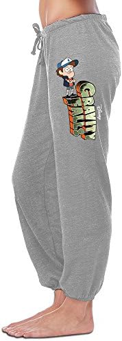 SDUNK Gravity Falls Anime Logo Womens Comfortable Fashion Motion Pants M