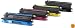 Brother TN1154PK Printer TN1154PK Color Toner - Retail Packaging - 4 Pack