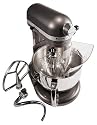 KitchenAid KP26M1XPM Professional 600 Series 6-Quart Stand Mixer, Pearl Metallic
