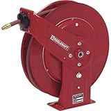 Reelcraft Air/Water Hose Reel - 19in.L x 7in.W x 20 1/4in.H, 3/8in. x 70ft., Model# 7670 OLP Reelcraft Air/Water Hose Reel - 19in.L x 7in.W x 20 1/4in.H, 3/8in. x 70ft., Model# 7670 OLP