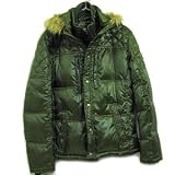 MONSIEUR　ＮＩＣＯＬＥ　（ムッシュ　ニコル）　vital　フェイクファー付きダウンブルゾン　【メンズ　５０ＬＬ】　カーキ