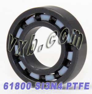 61800-Full-Ceramic-Bearing-10x19x5-Si3N4PTFE-Ball-Bearings
