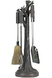 Pinecone Fireplace Tool Set Resin Pinecone Finish