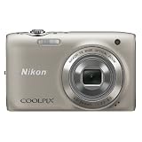 Nikon COOLPIX S3100 14 MP Digital Camera with 5x NIKKOR Wide-Angle Optical Zoom Lens and 2.7-Inch LCD (Silver)
