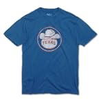 Texas Rangers Retro Cowboy Hat Baseball Logo T-Shirt by Red Jacket