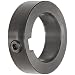 Climax Metal Setscrew Shaft Collar, Keyway, Black Oxide Steel