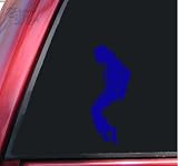 41DInVG7jsL. SL160  Michael Jackson Silhouette Vinyl Decal Sticker   Blue