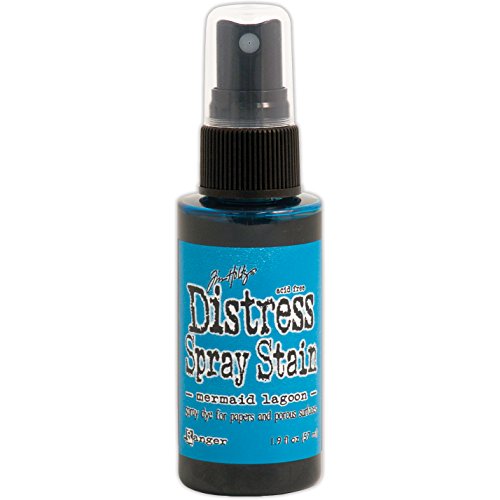 Ranger Tim Holtz March Distress Spray Stains Bottles, 1.9 oz, Mermaid Lagoon