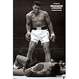 Muhammad Ali Poster ~ Sonny Liston Knockout ~ First Minute , First Round 5/25/1965 ~ Exclusive U.K. Import ~ 24x36"