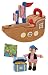 Gund "Ahoy Pirate" activity play set entertains and teaches