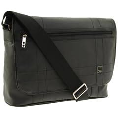 Knomo Brixton Saxby Messenger Tasche f�r Notebooks 38,1 cm (15 Zoll) schwarz