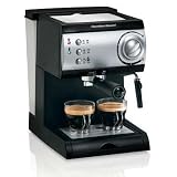 New Hamilton Beach 40715 Espresso Stainless Steel Removable Drip Tray With Push Button On/Off Switch