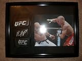 Georges St Pierre GSP Hand Signed Glove Shadowboxed UFC